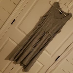 Gray Gap maternity dress